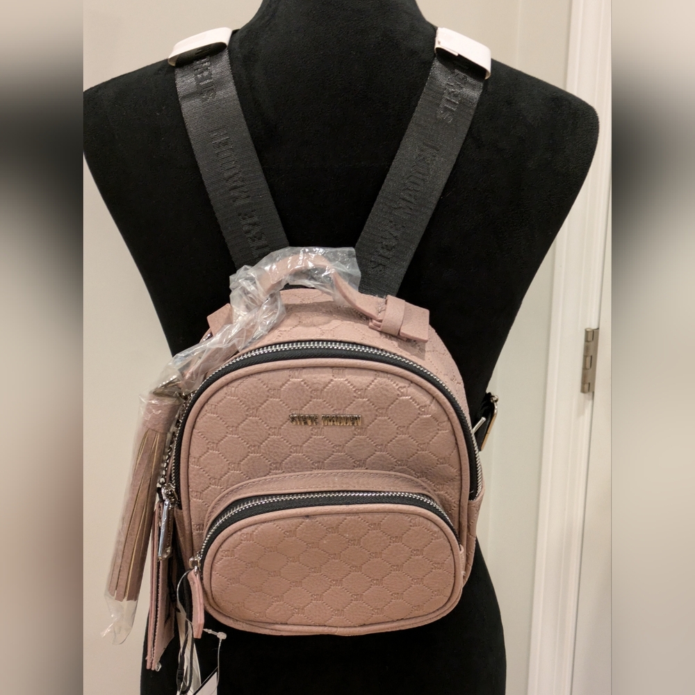 Cream Color Steve Madden Women's Mini Backpack